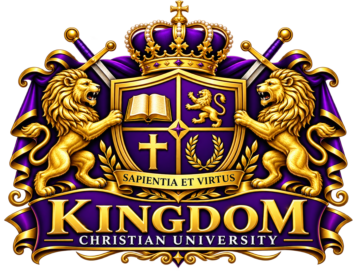 Kingdom Christian University crest